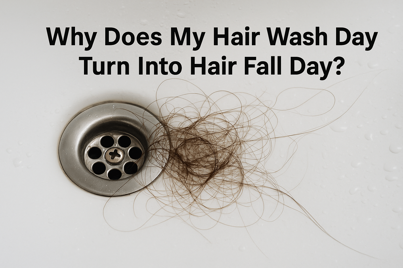 hair fall during hair wash