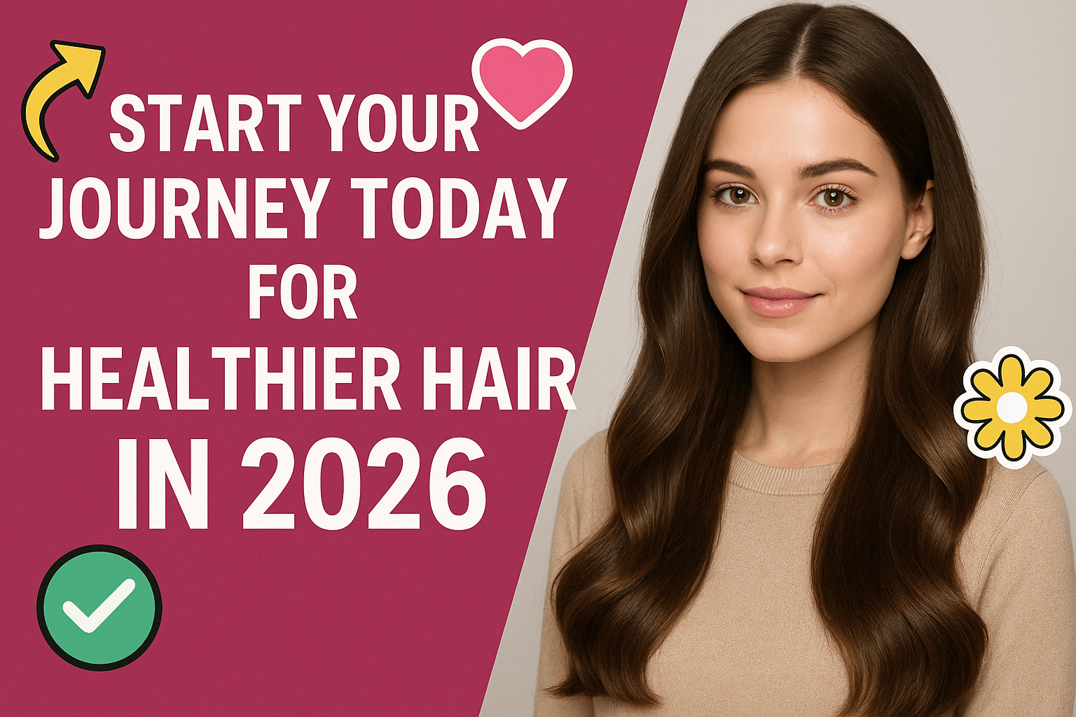 Want Healthier Hair in 2026? Start Your Journey Today
