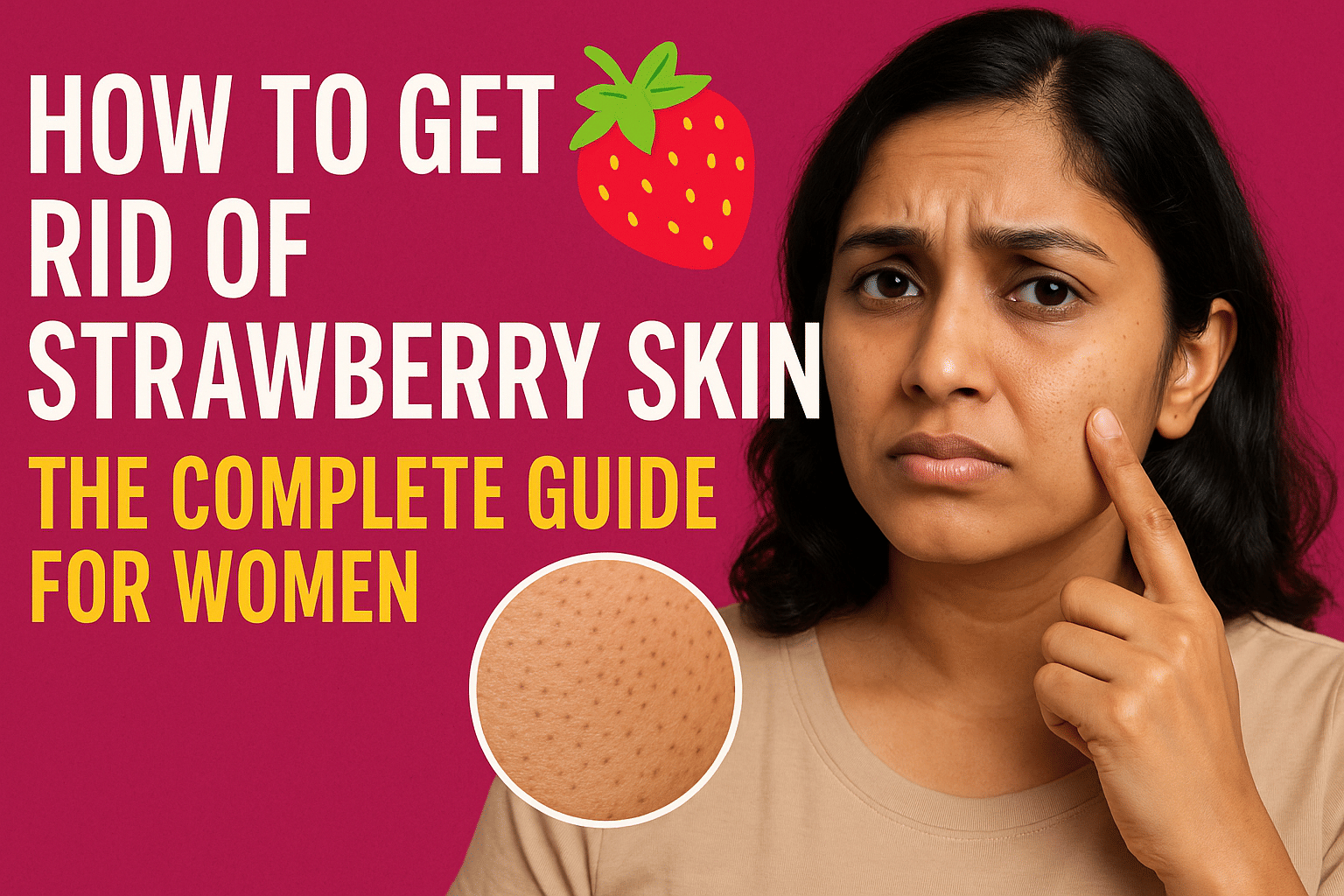 strawberry skin solution