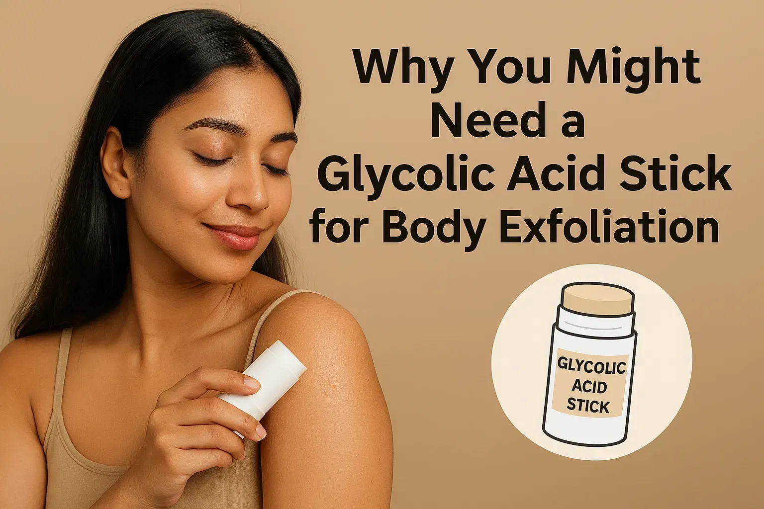 Why You Might Need a Glycolic Acid Stick for Body Exfoliation