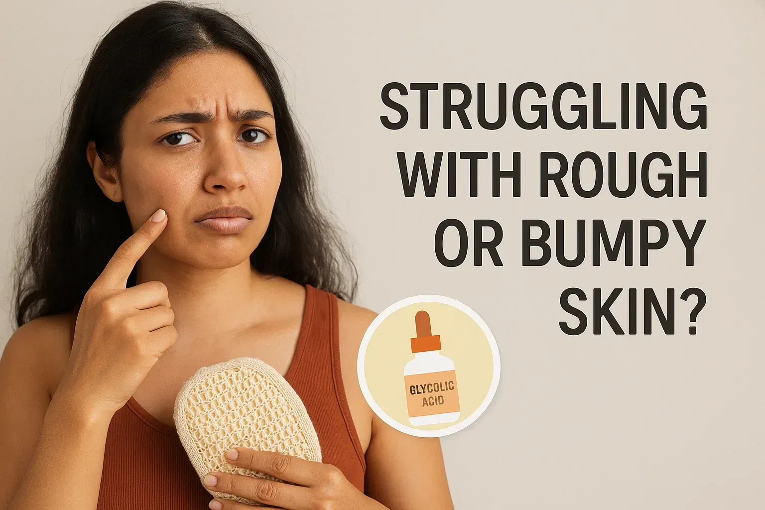 glycolic acid for bumpy skin