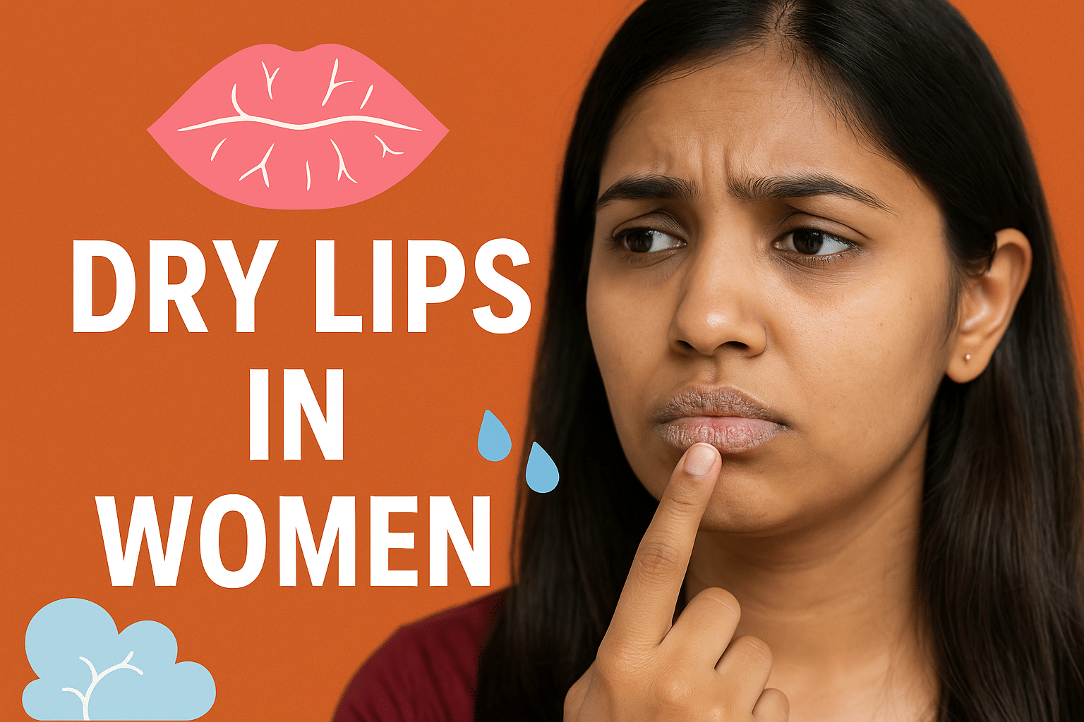 dry lips in winter solution