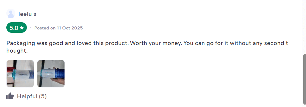 meesho review of Be Bodywise 1% Salicylic Acid Body Wash