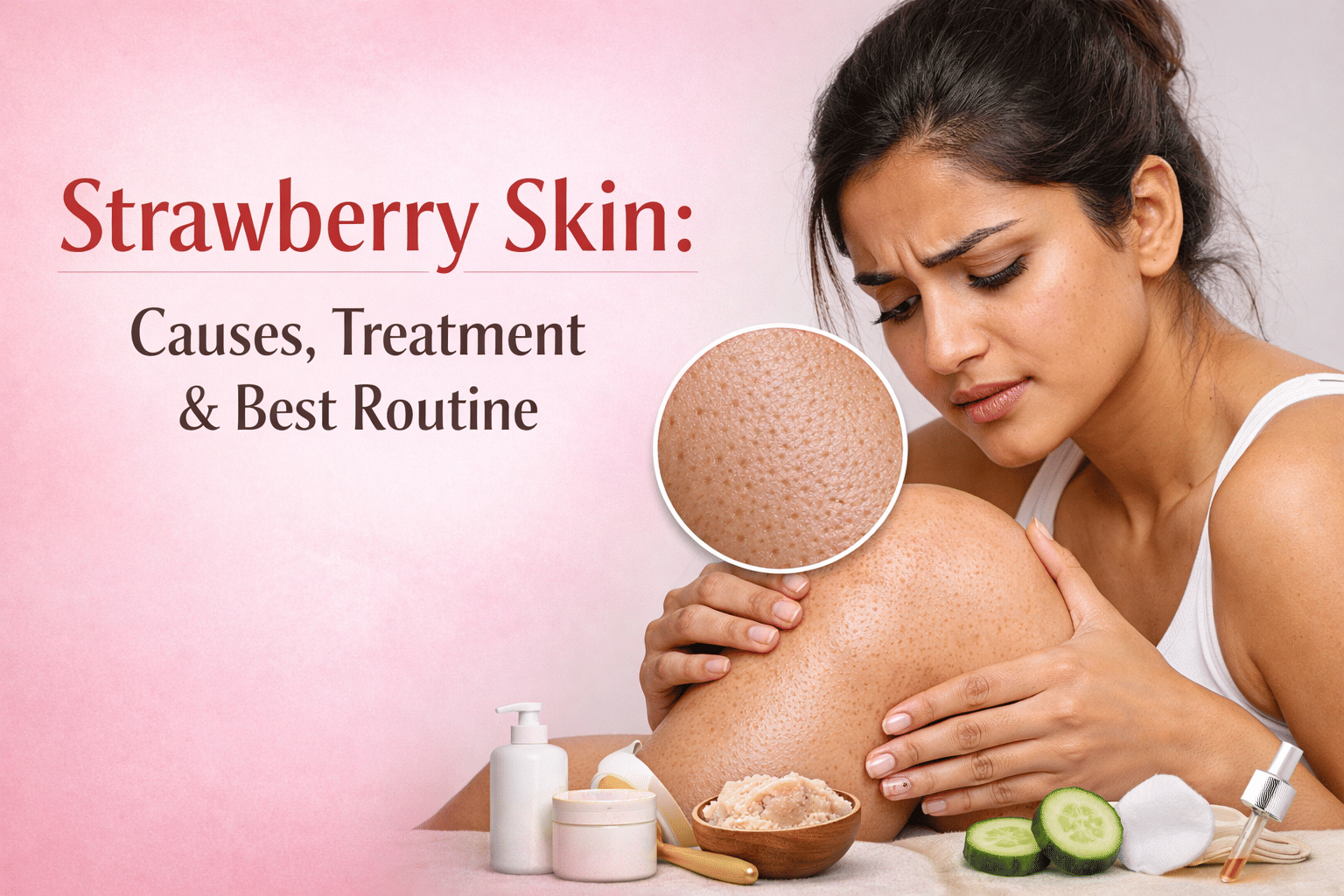 Strawberry Skin: Causes, Solutions & The Most Effective Routine for Smooth Skin