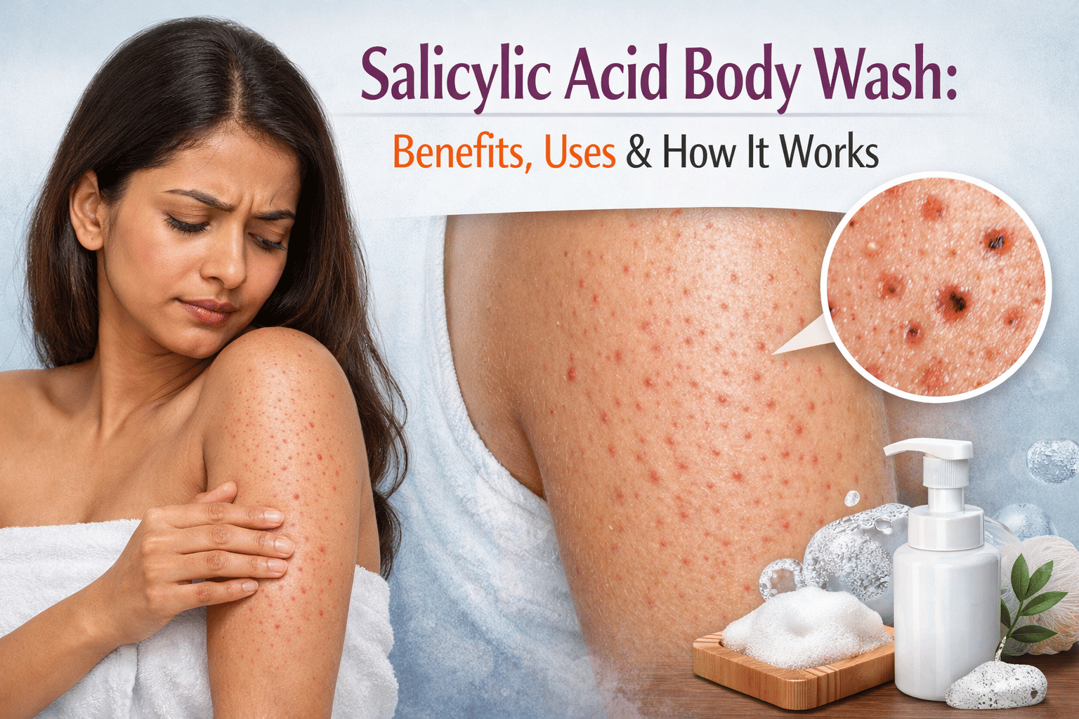 Salicylic Acid Body Wash: Benefits, Uses & How It Works