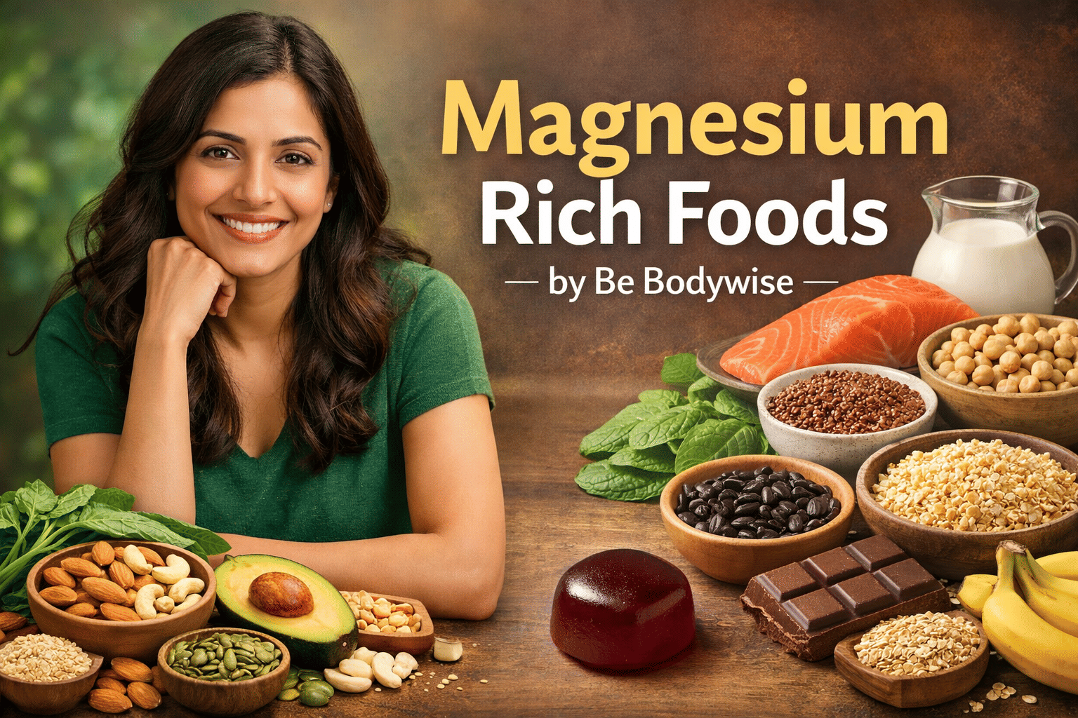 Magnesium Rich Foods: A Complete Be Bodywise Guide