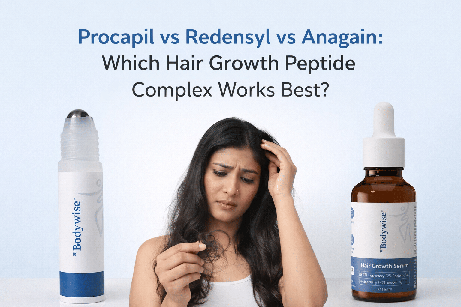 Procapil vs Redensyl vs Anagain: Which Hair Growth Peptide Complex Works Best?
