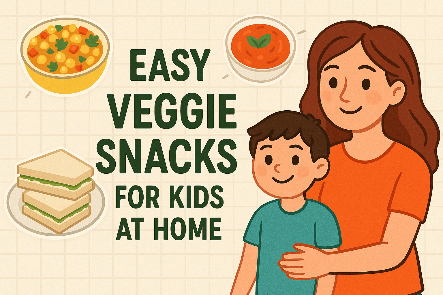 Easy Veggie Snacks for Kids at Home: Healthy, Fun & Quick Ideas