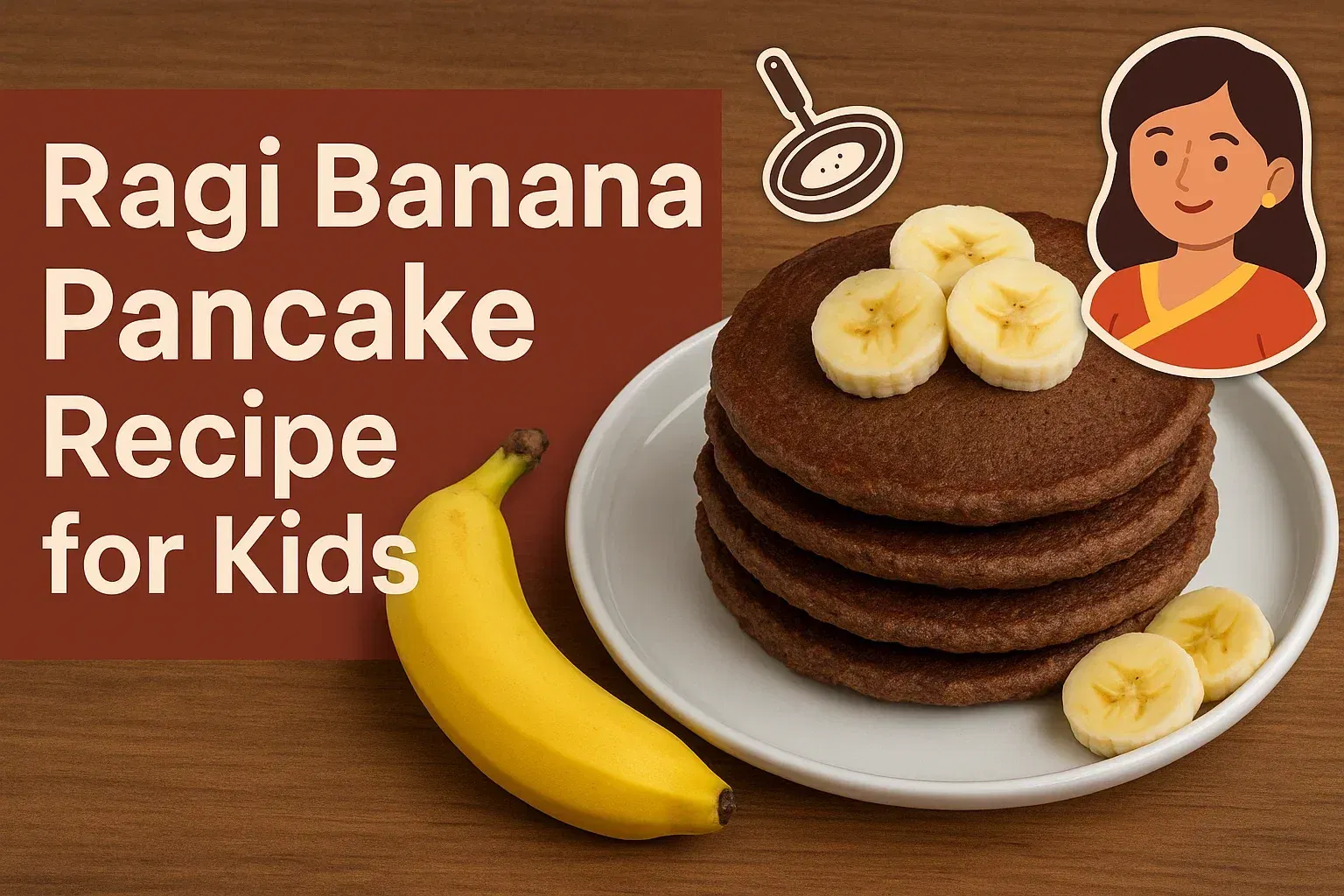 Healthy Ragi Banana Pancake Recipe for Kids: A Wholesome Breakfast Treat