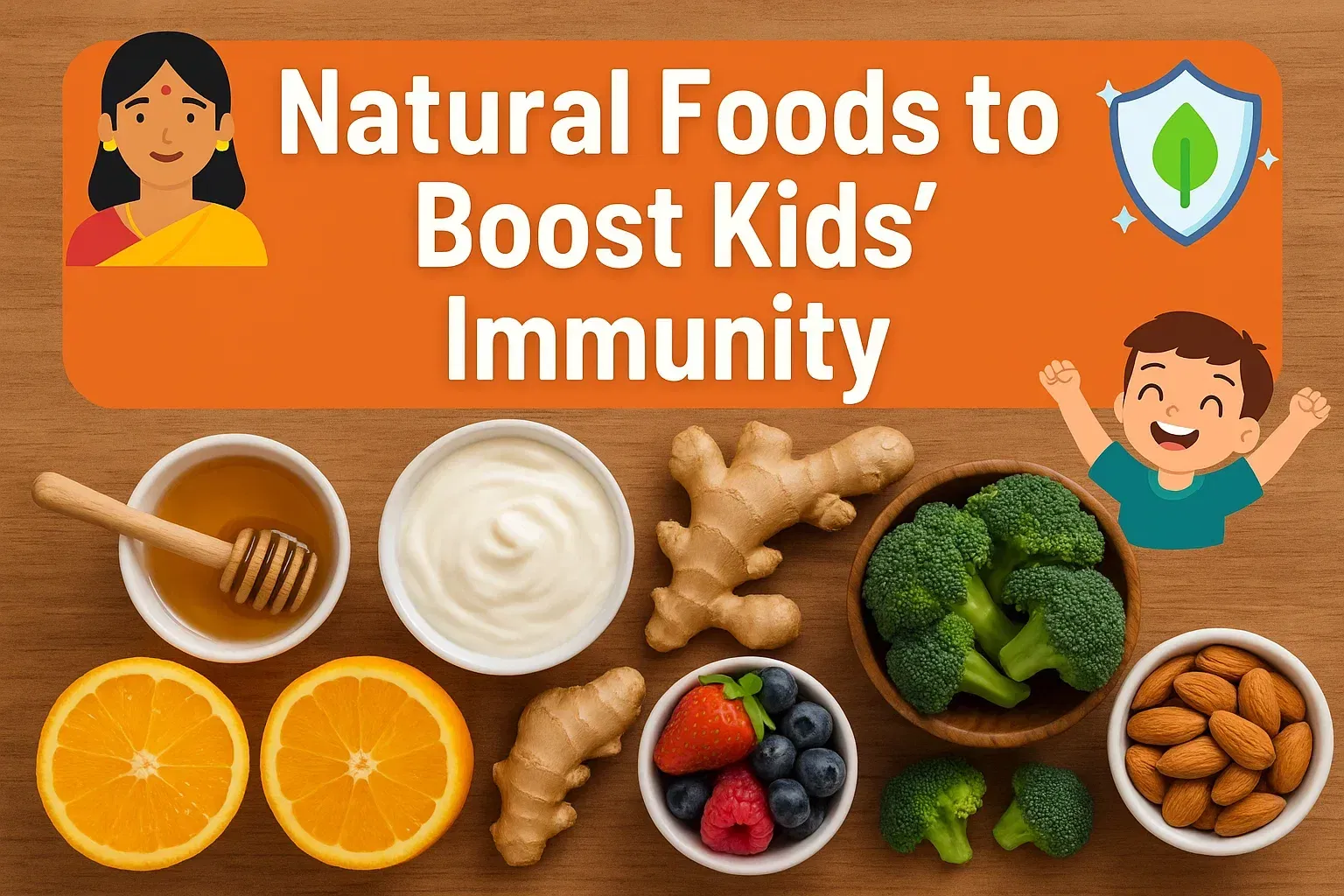 Boosting Kids' Immunity with Simple, Natural Foods