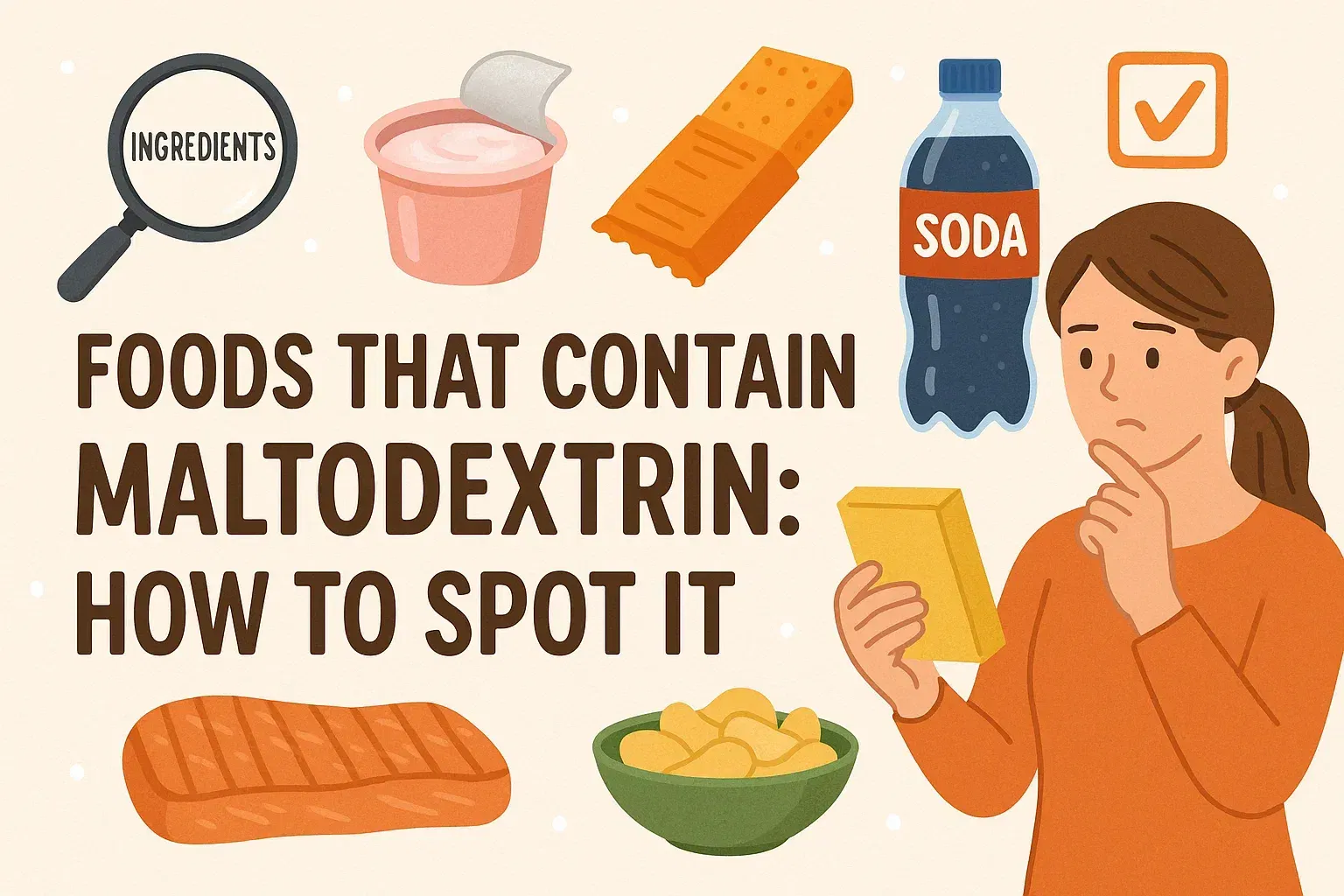 foods that contain maltodextrin