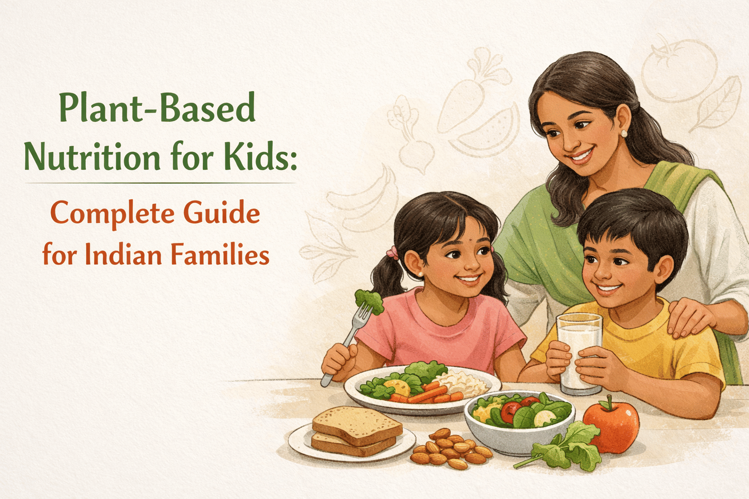 Plant-Based Nutrition for Kids: Complete Guide for Indian Families