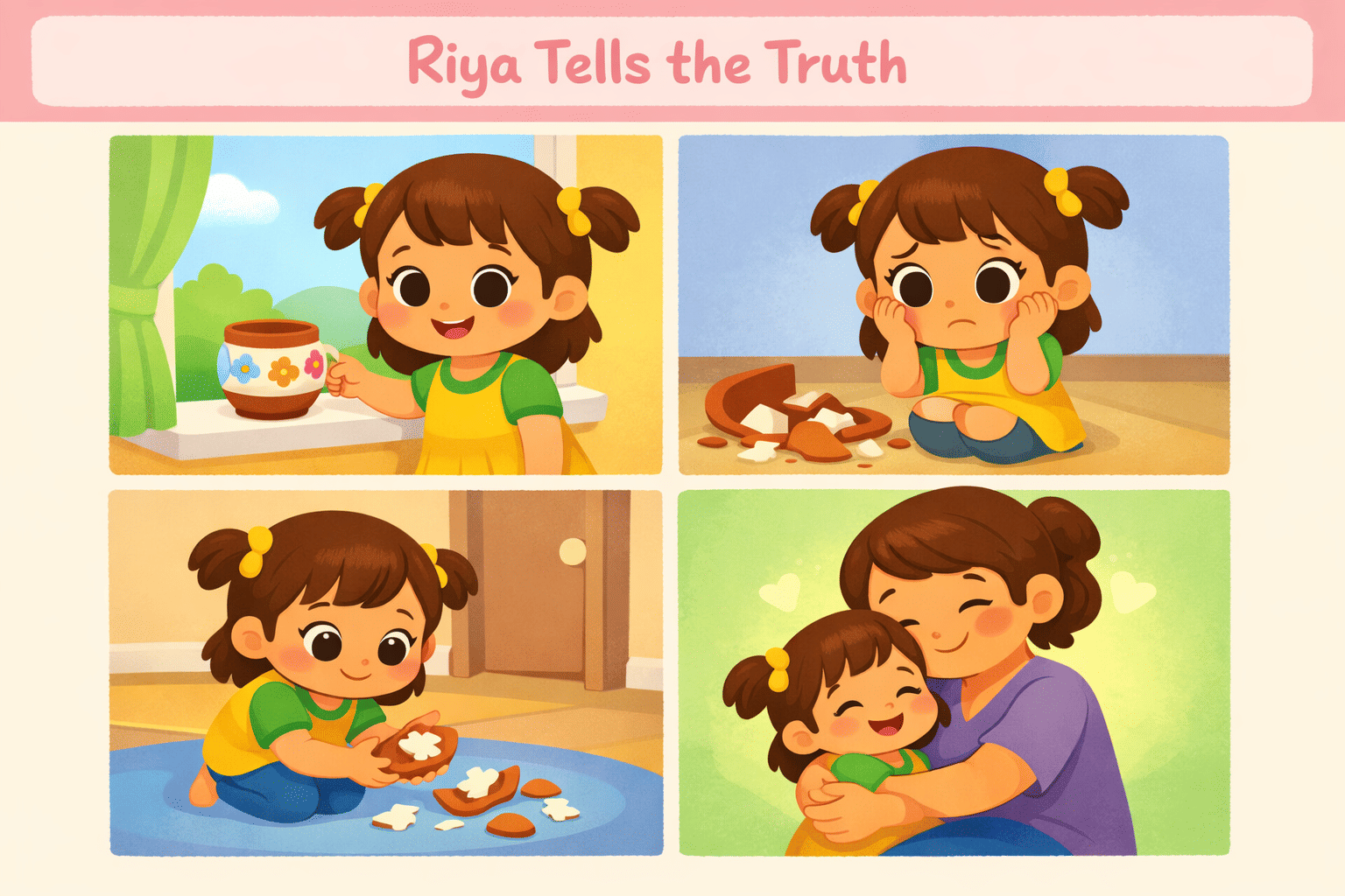 moral story for 2 year old kid