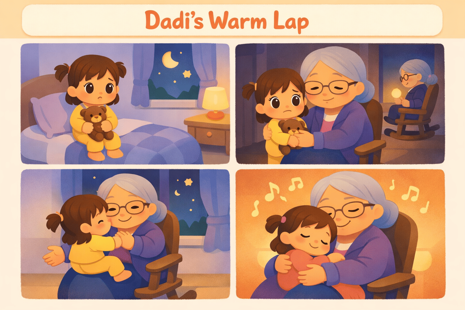 grandmother bedtime story english for child