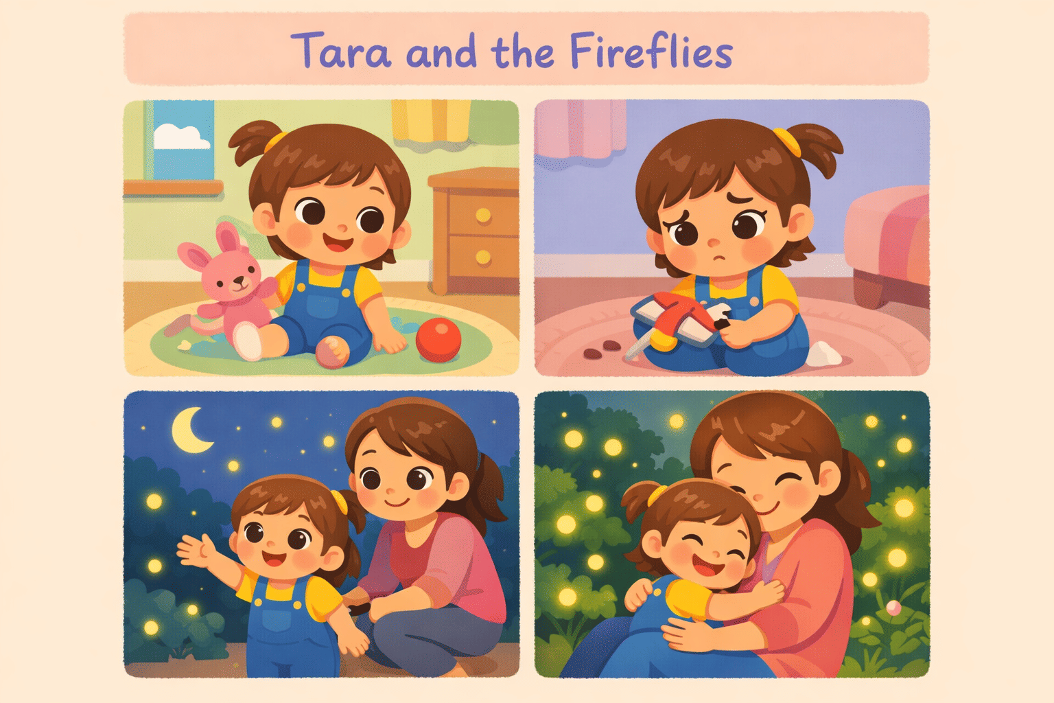 mom and daughter english bedtime story