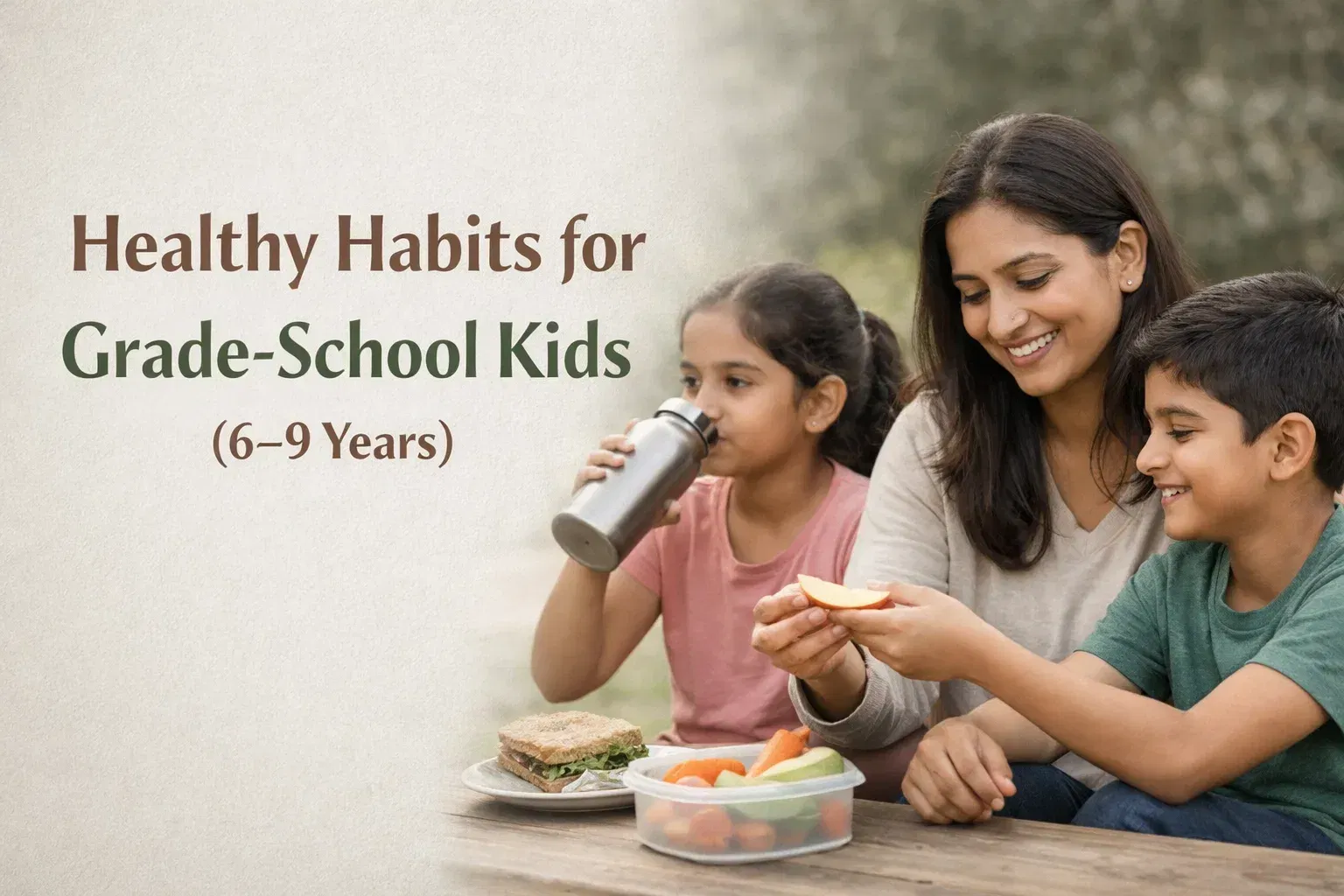 healthy habits for school kids