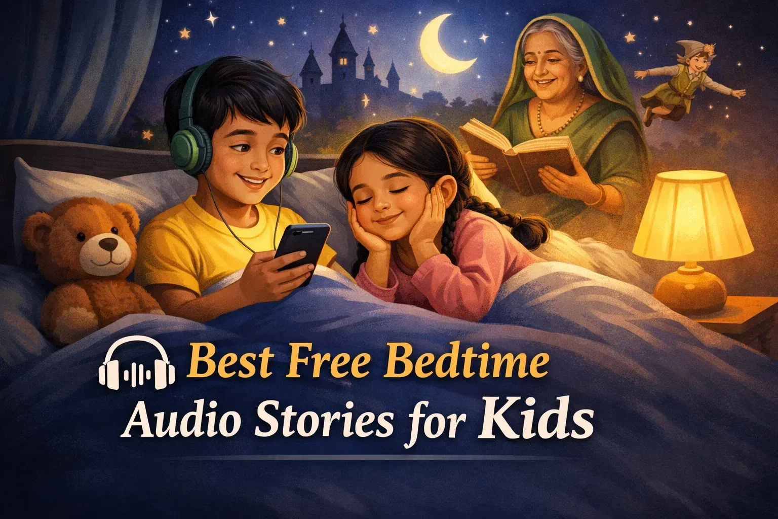 free bedtime audio stories for kids 
