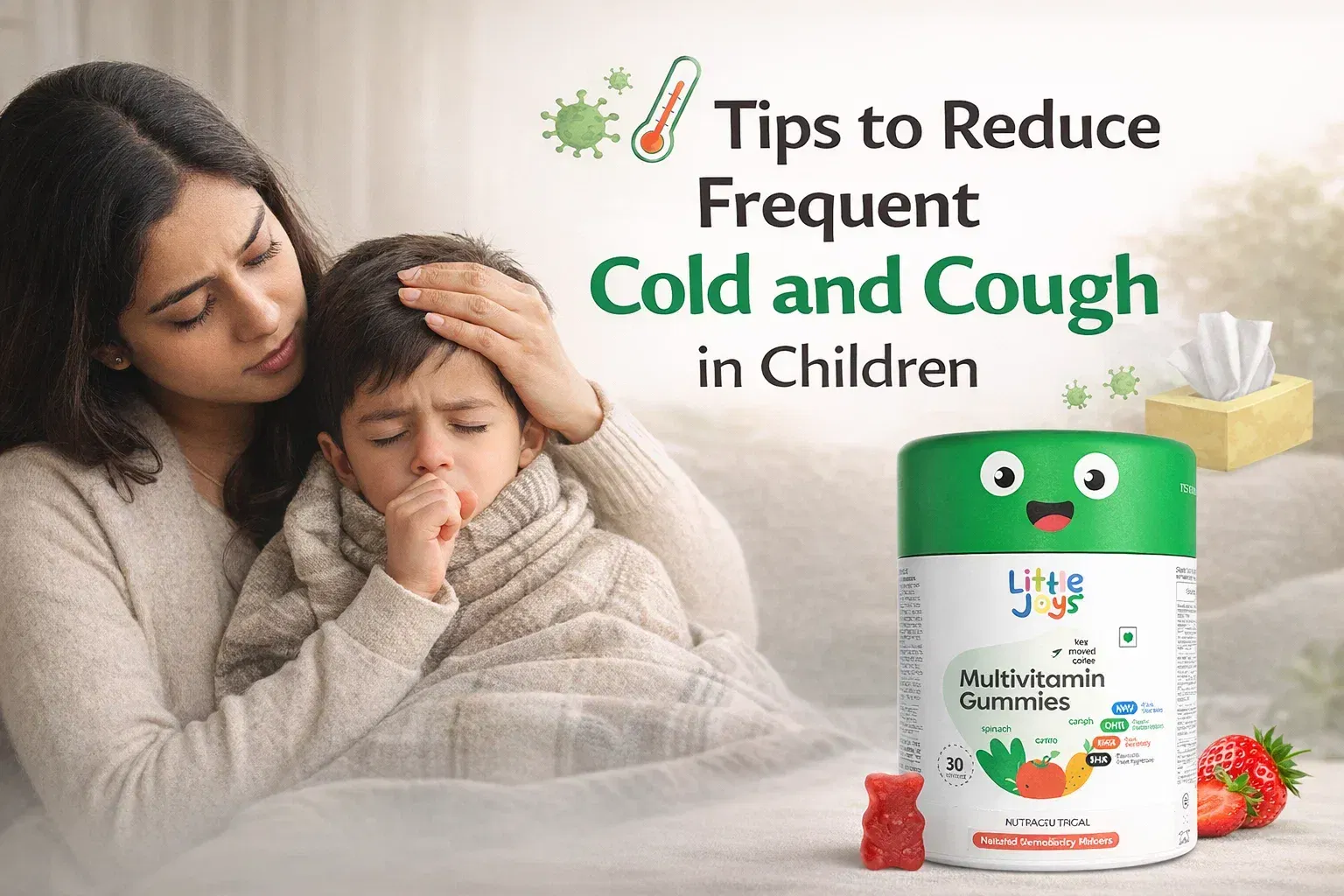 reduce cough and cold in children