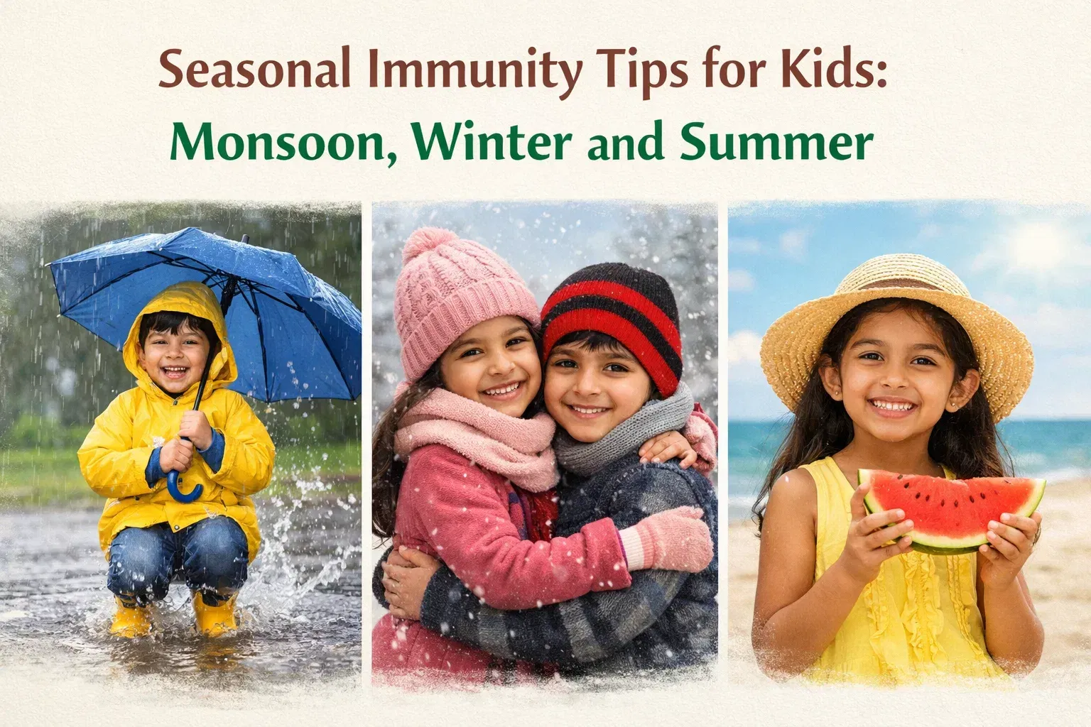 seasonal immunity tips for kids