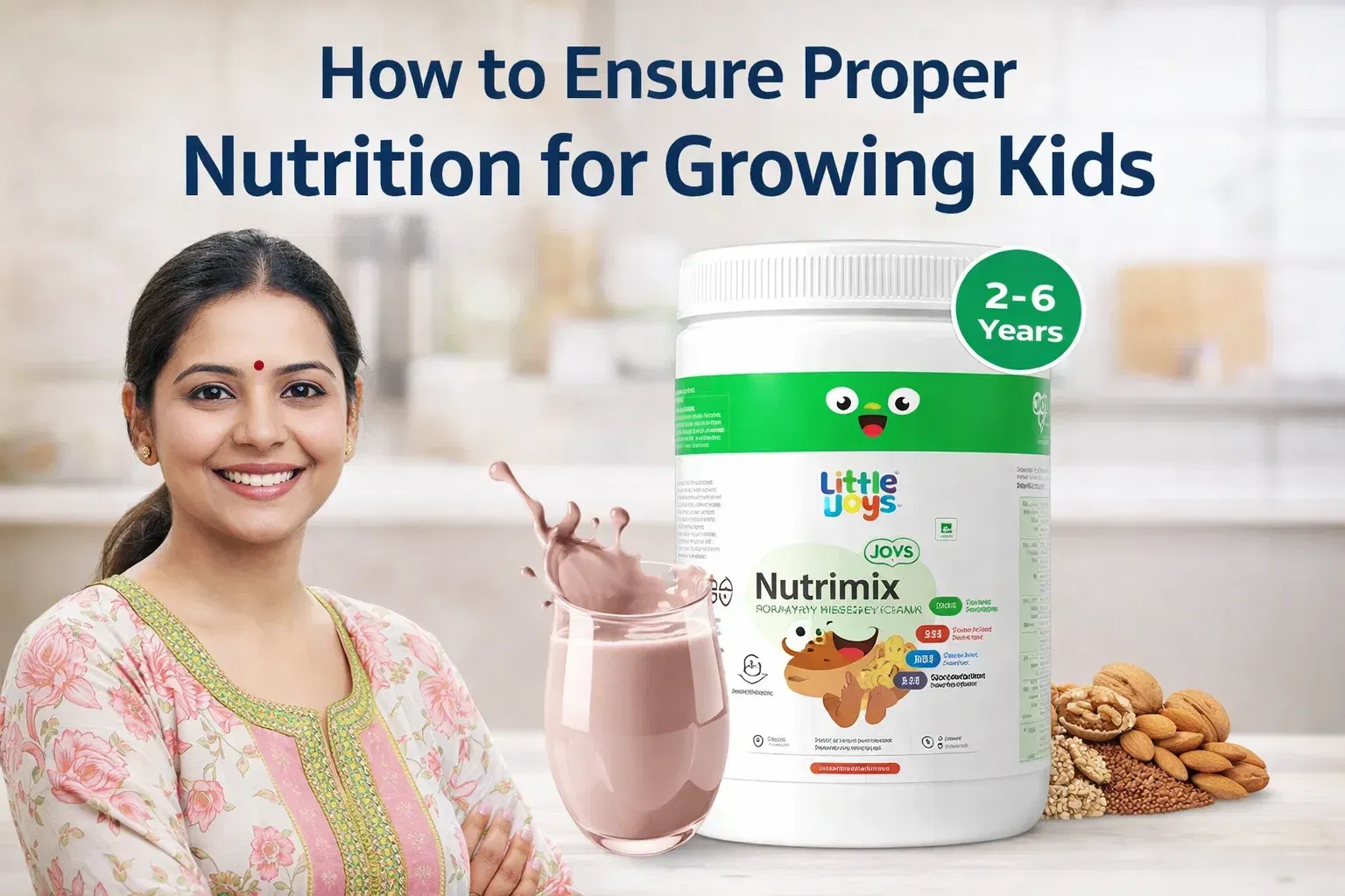 ensure growing kids' proper nutrition