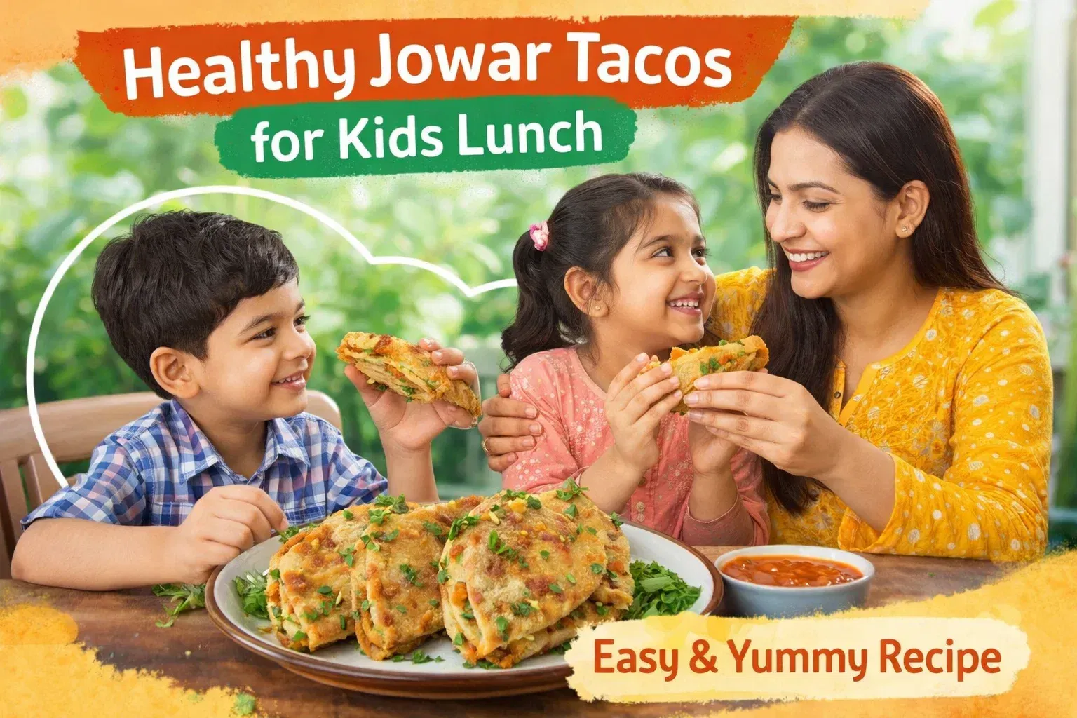 healthy jowar tacos recipe for kids