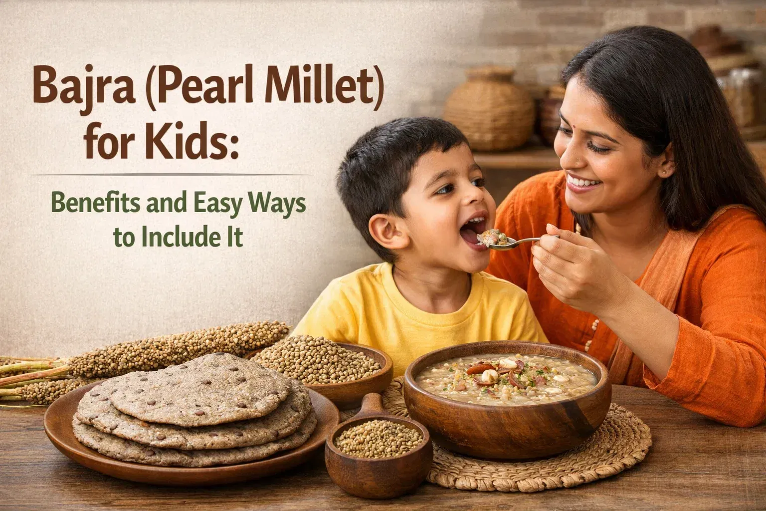 add bajra in kids diet - benefits, and easy ways blog