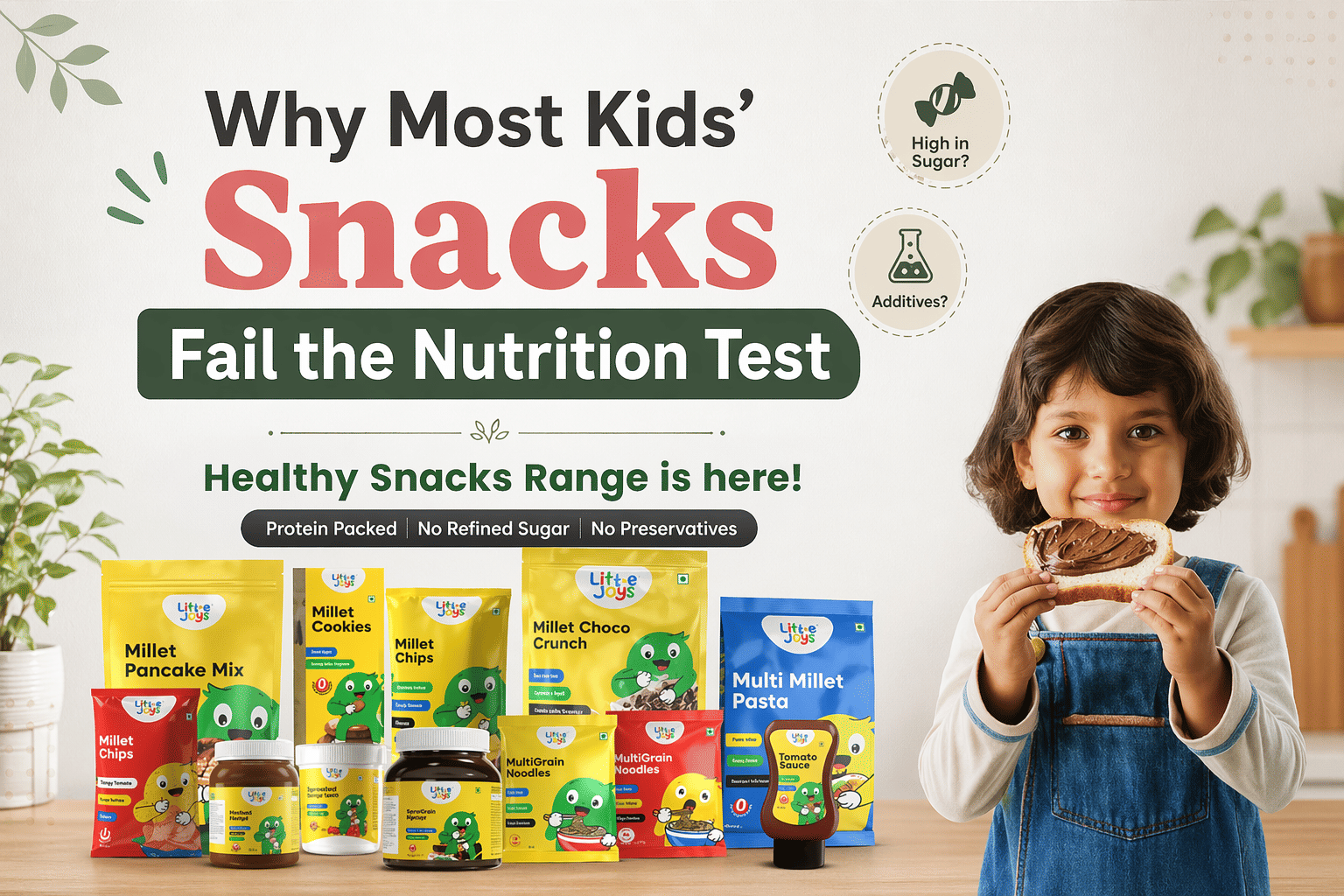 Why Most Kids' Snacks Fail the Nutrition Test