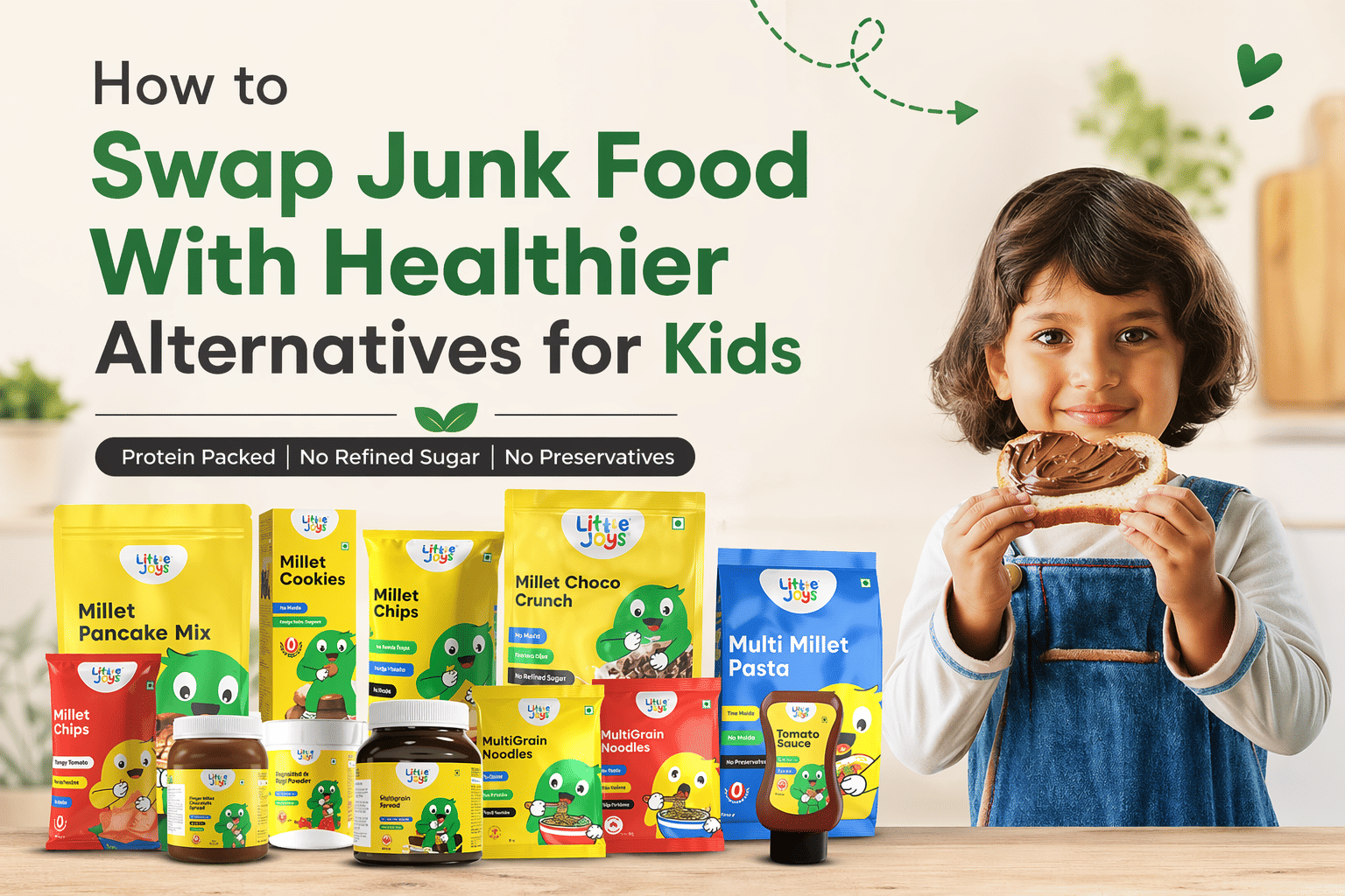 How to Swap Junk Food With Healthier Alternatives for Kids