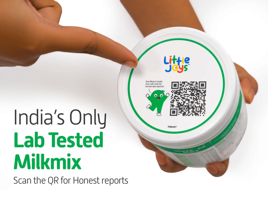 india's only lab tested milk powder for kids