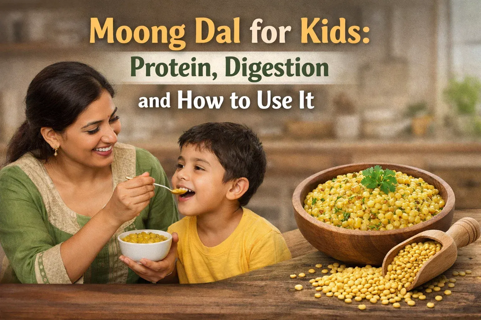 moong dal for kids