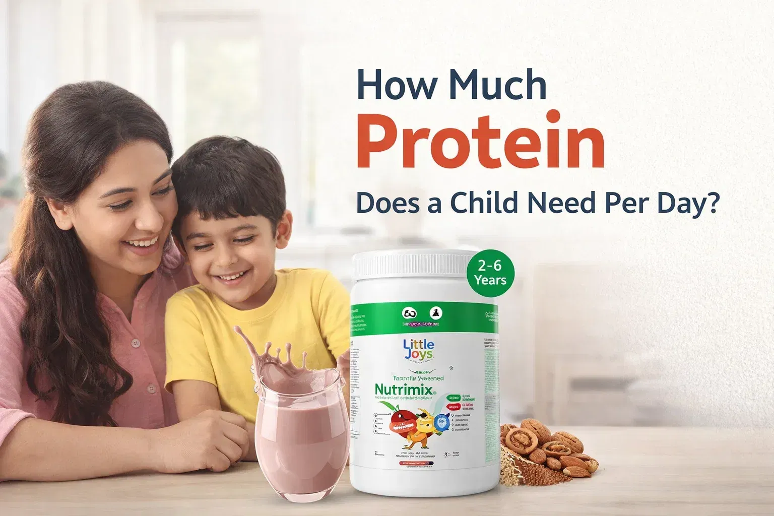 how much protein does a child need per day blog