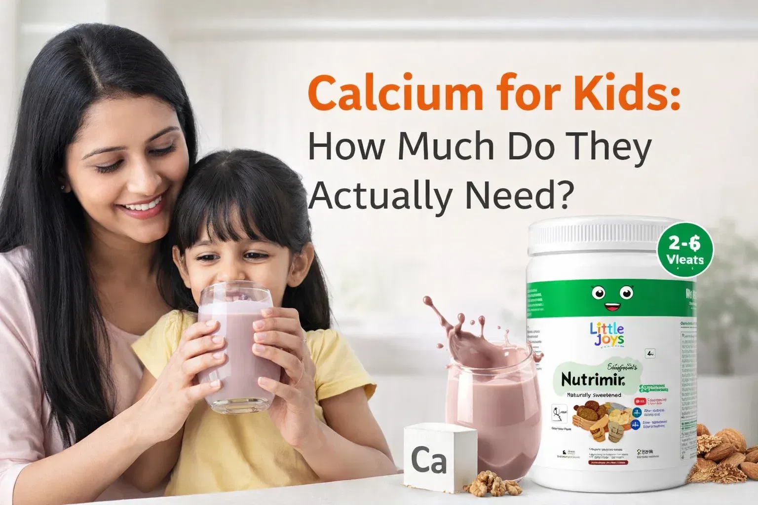 how much calcium kids need everyday guide