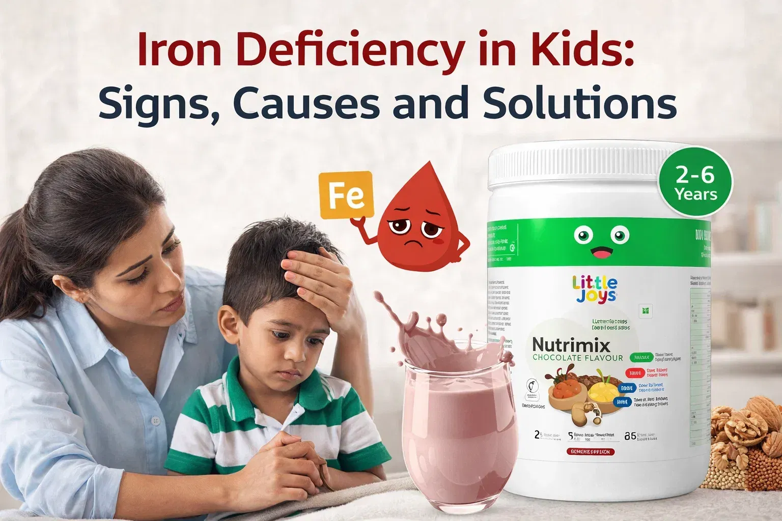 iron deficiency in kids - solutions and signs
