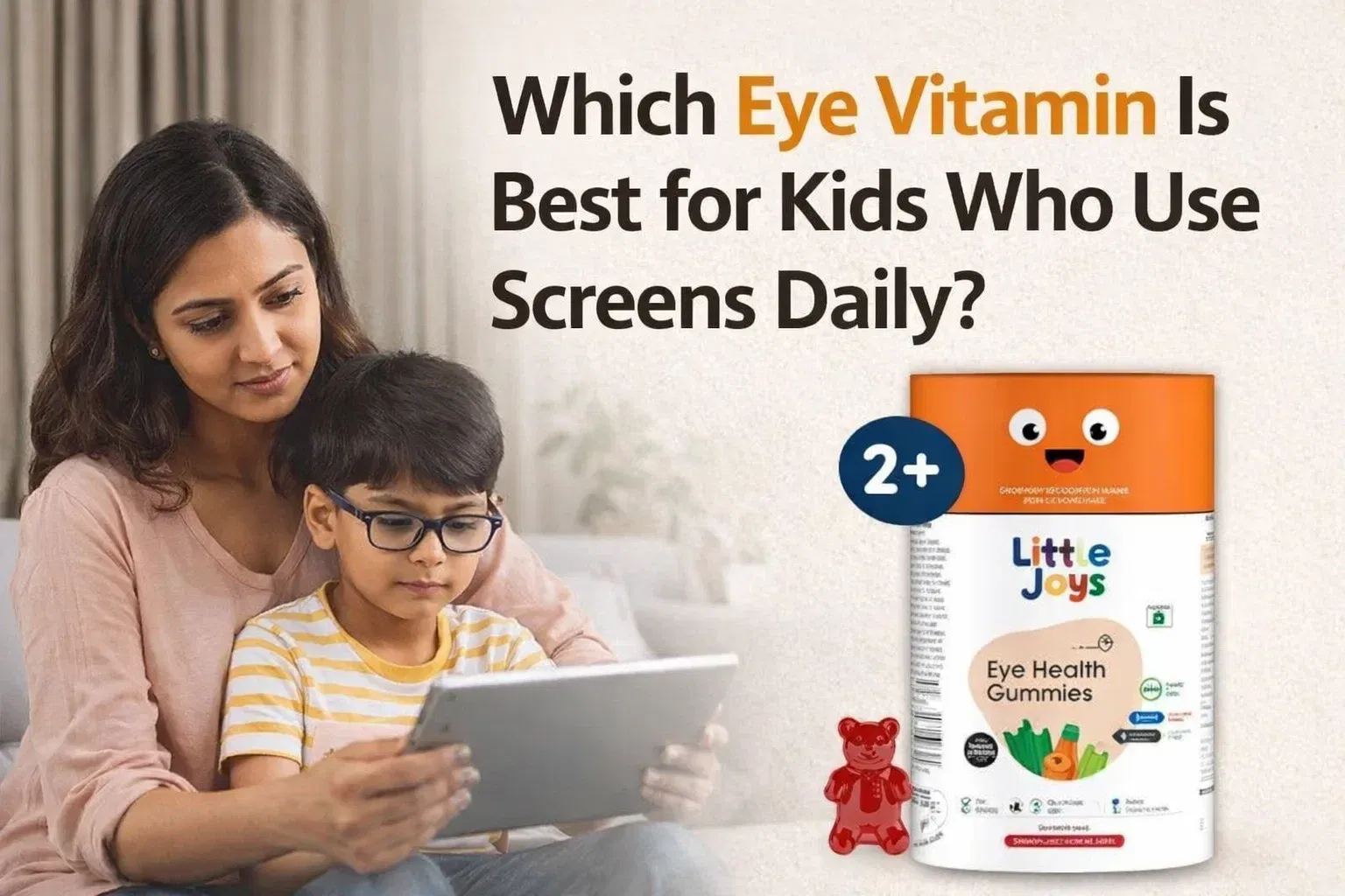 eye vitamin for kids who use screens daily