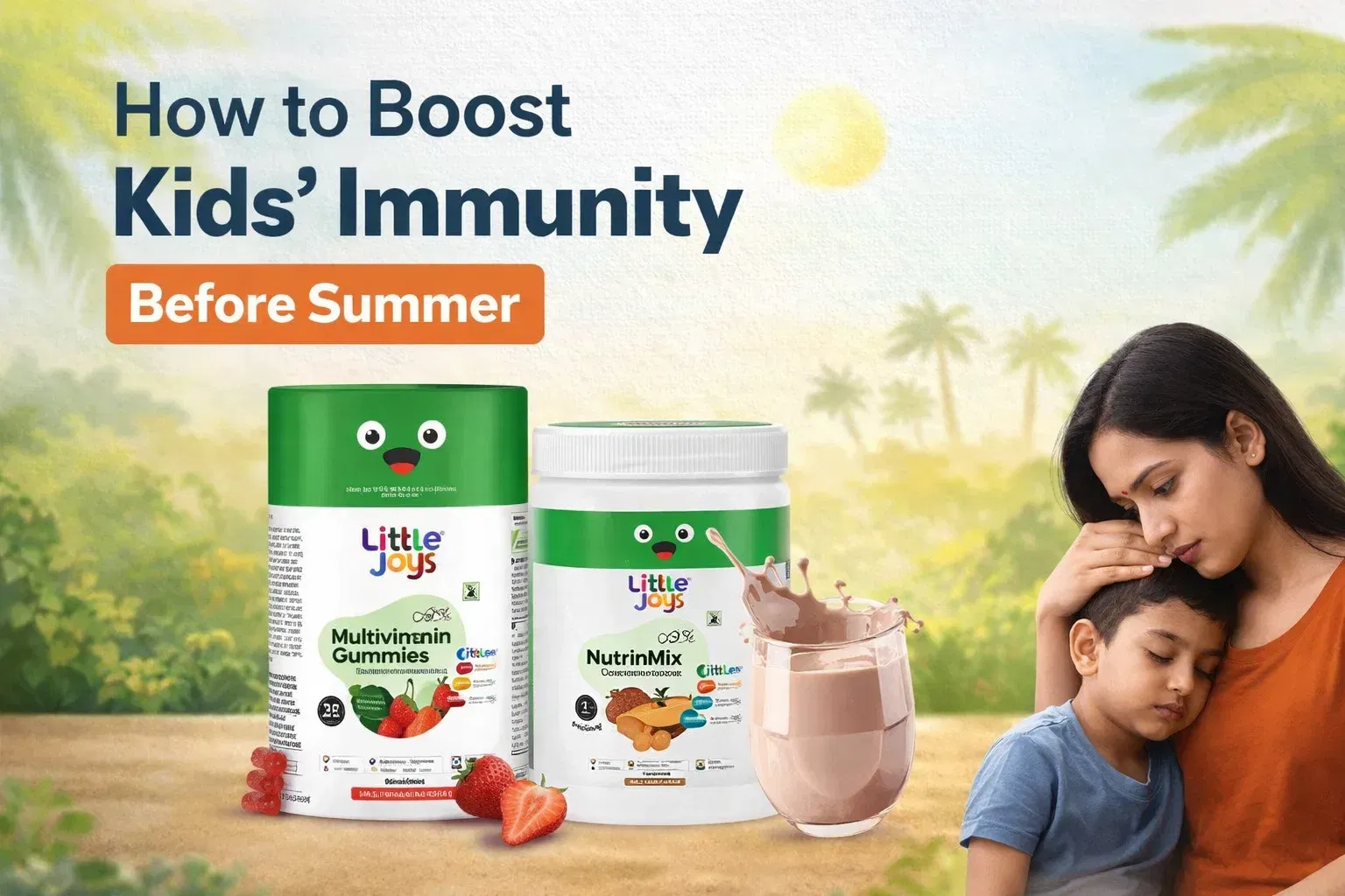 boost kids' immunity before summer