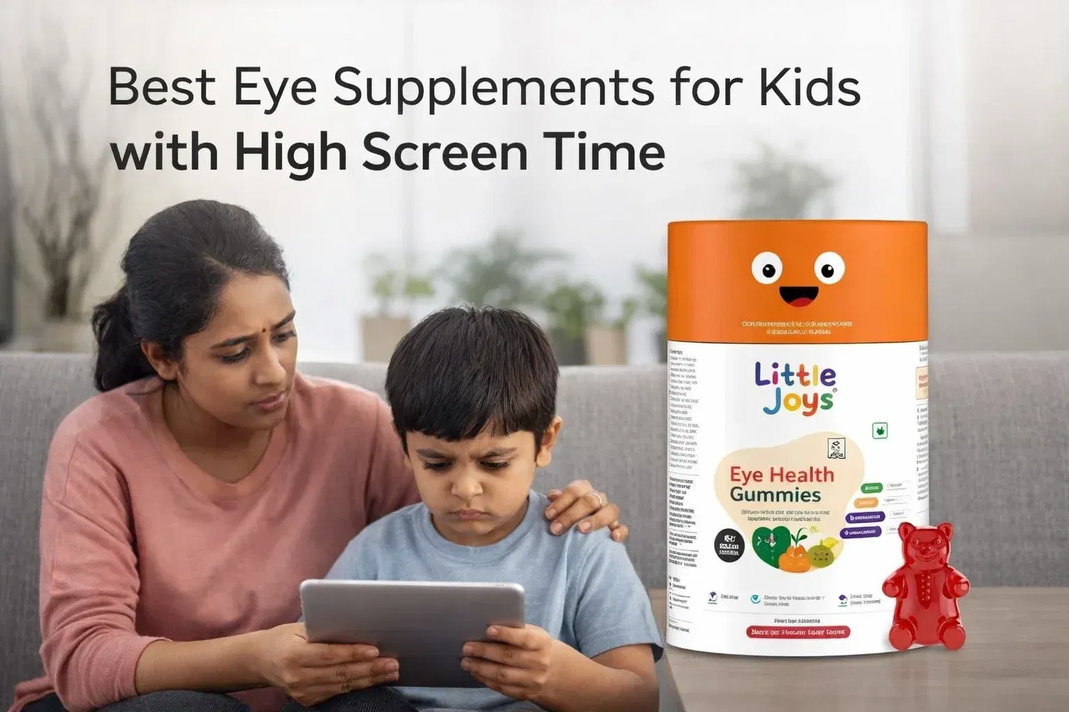 eye supplement for kids with high screen time