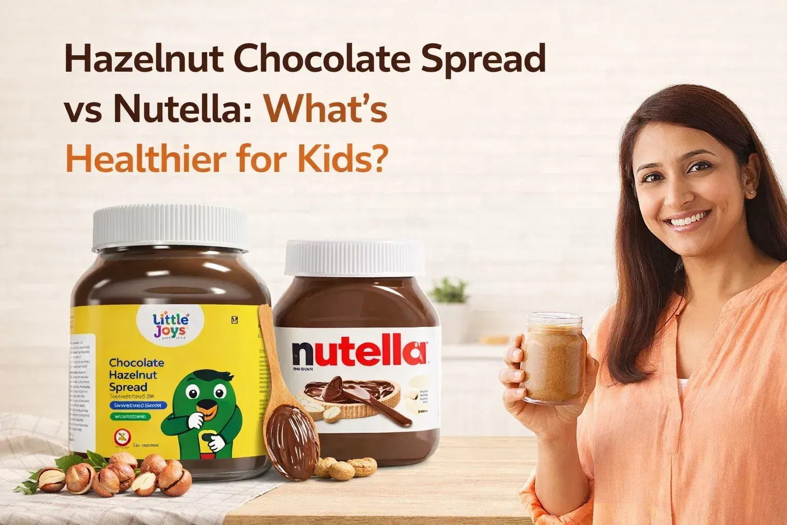 nutella vs hazelnut chocolate spread for kids
