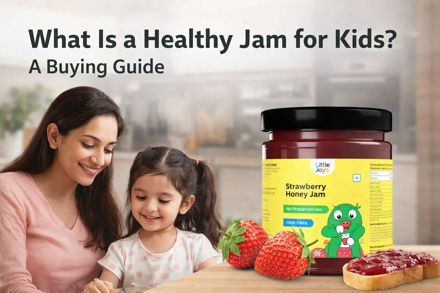 healthy jam for kids - buying guide