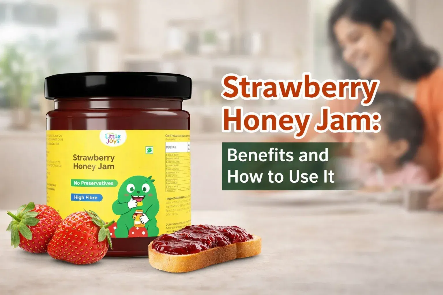 strawberry honey jam for kids