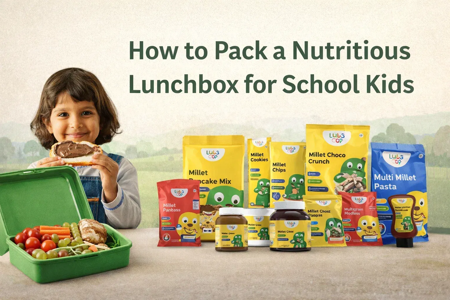 nutritious lunch for school kids