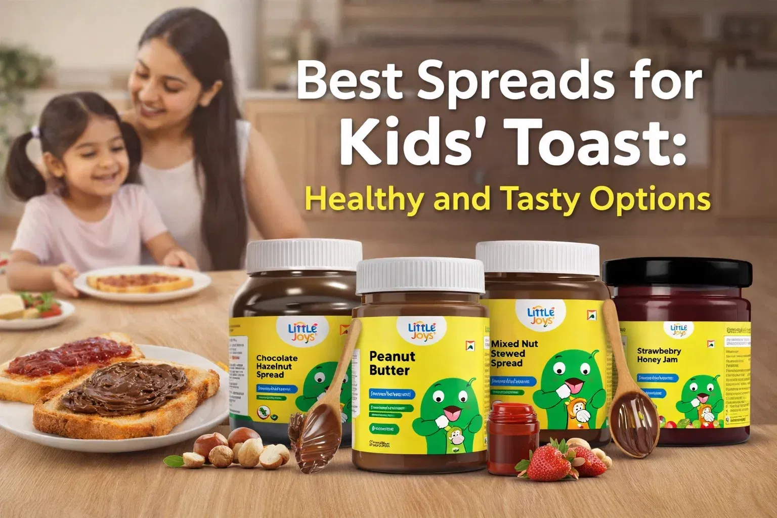 Best Spreads for Kids' Toast: Healthy and Tasty Options
