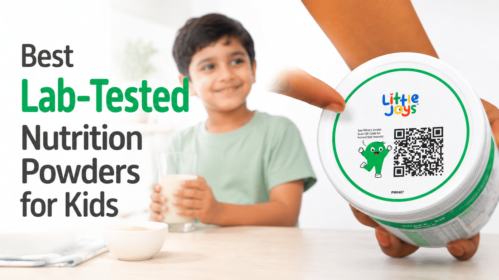 best lab-tested nutrition powders for kids with lab report qr code thumbnail