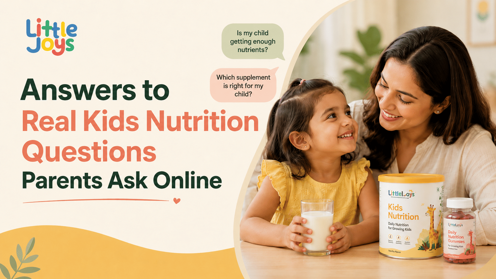answers to real kids nutrition questions parents asked online