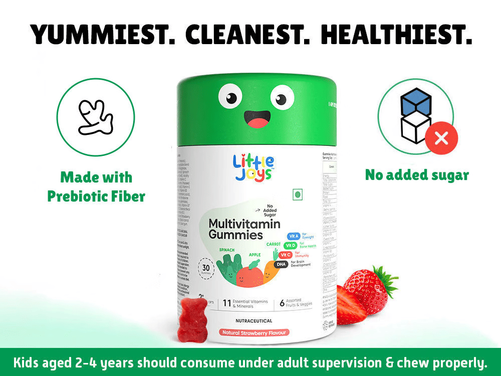 nutritional multivitamin gummies for kids little joys