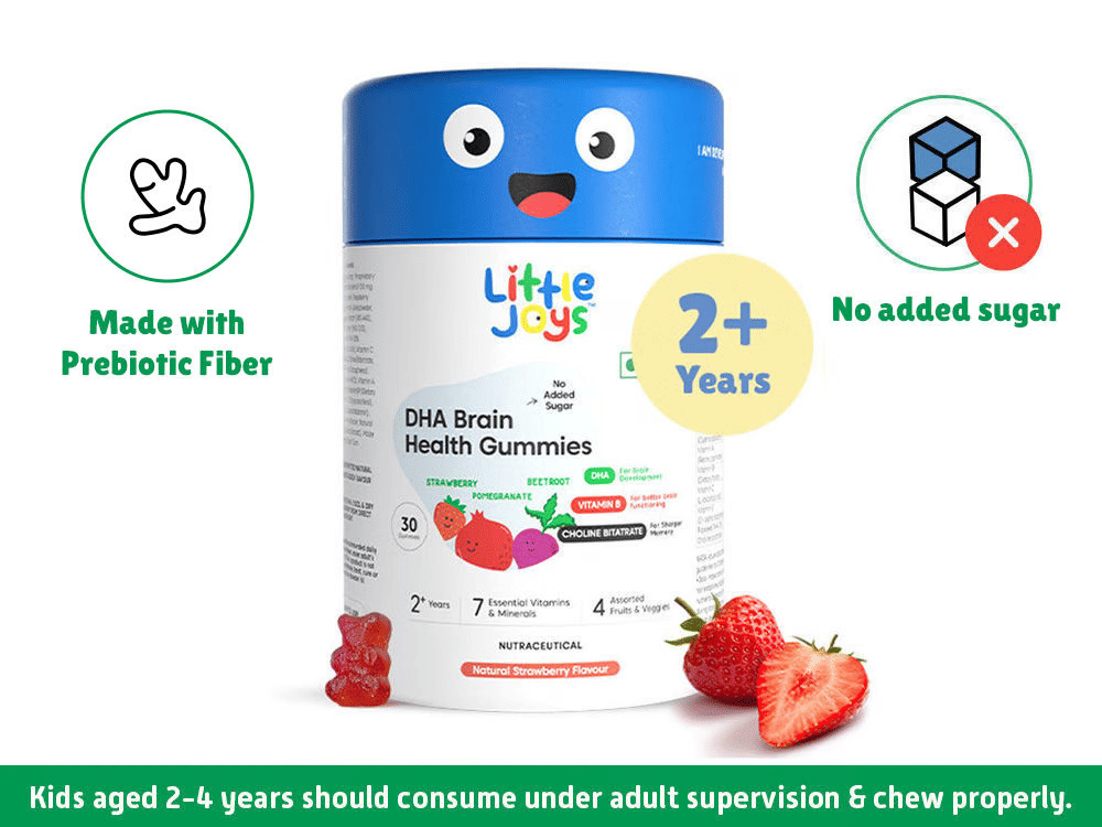 DHA Omega 3 Brain Gummies for kids 