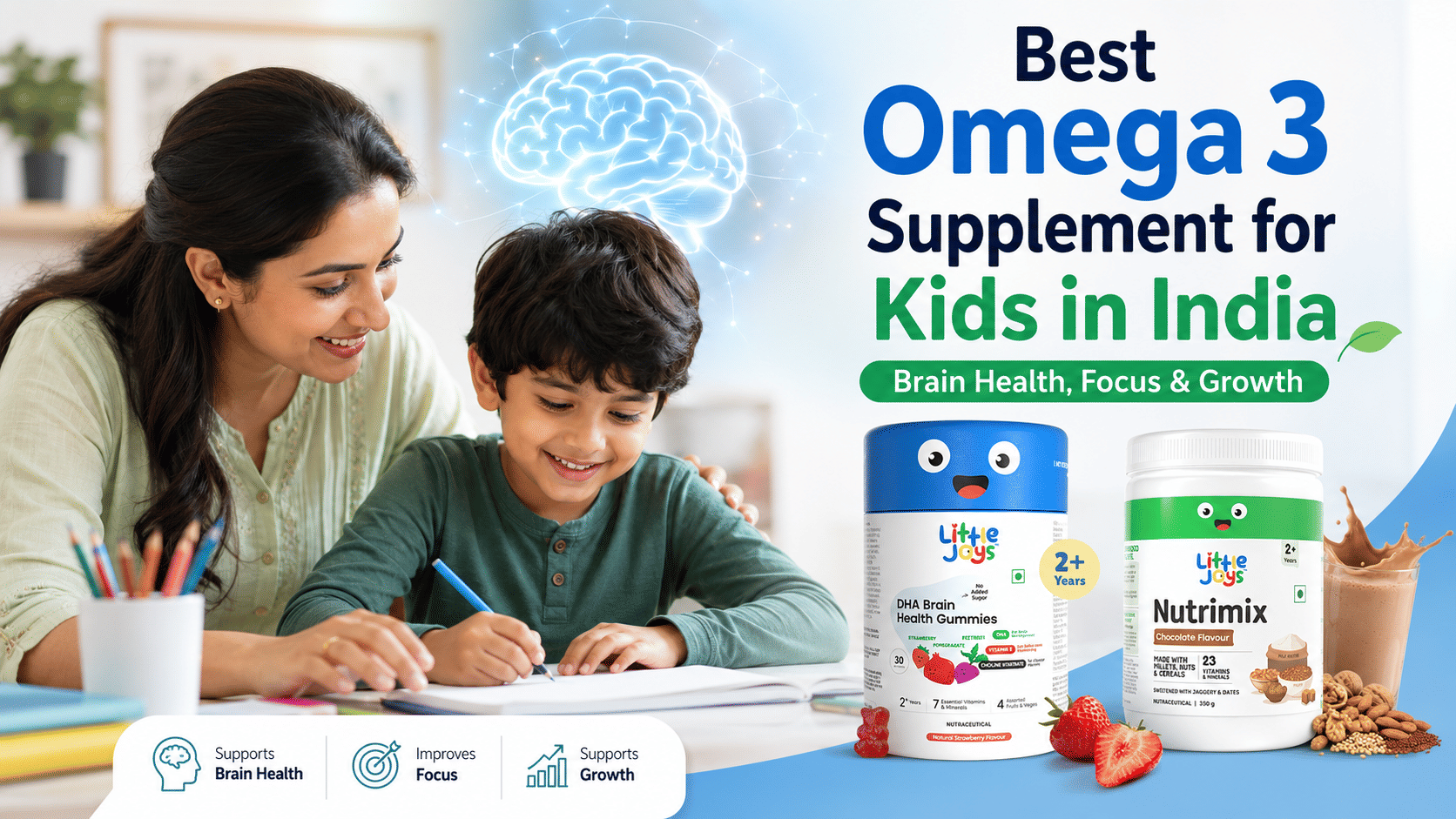 Best Omega 3 supplement for Kids India