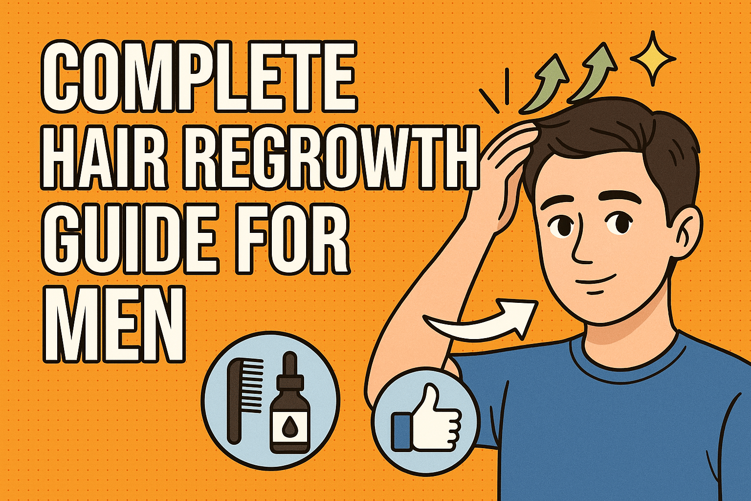 Complete Hair Regrowth Guide: Science-Backed Solutions for Male Pattern Baldness in India