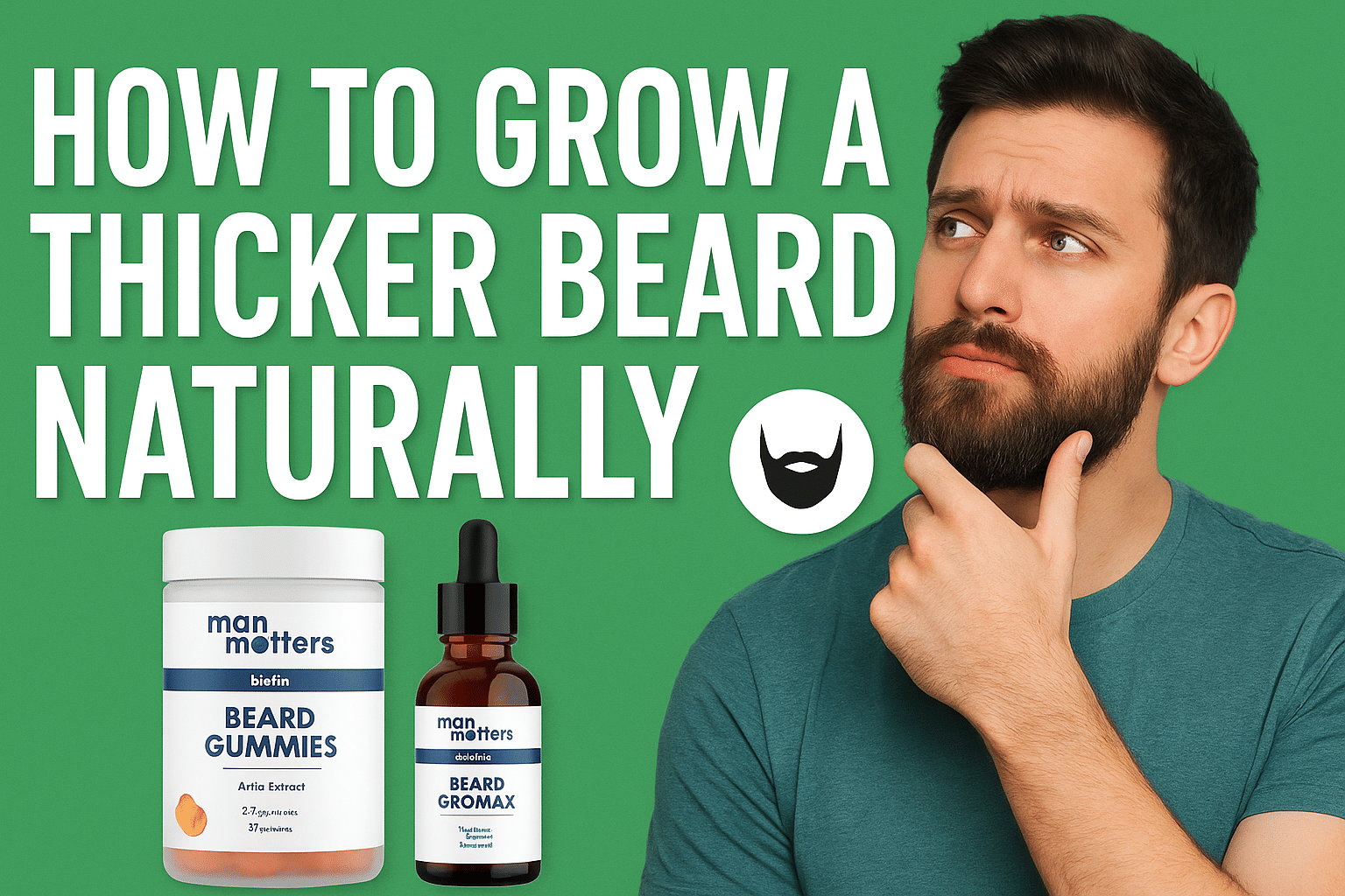 grow your patchy beard naturally