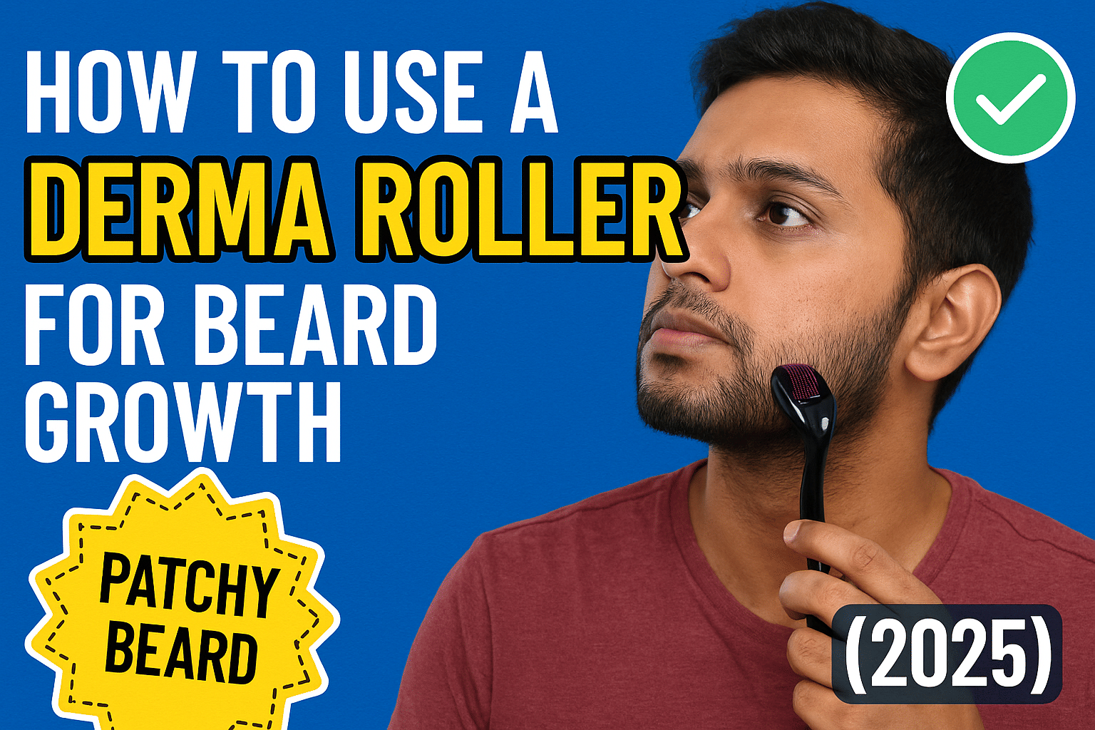 derma roller for beard