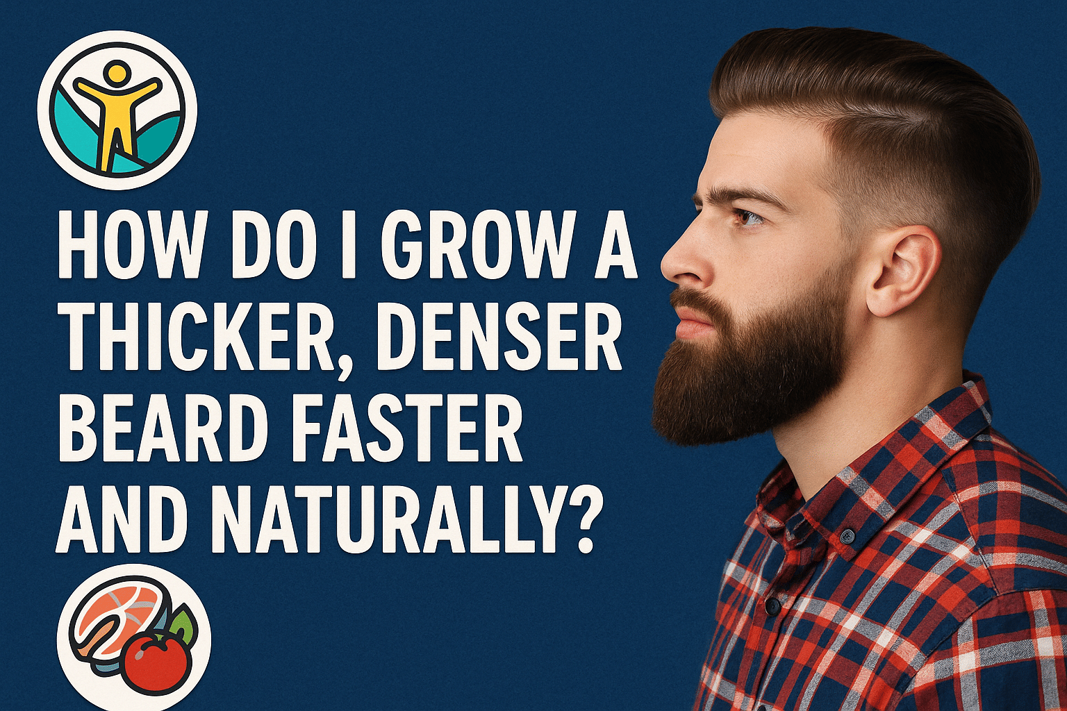 how to grow beard faster